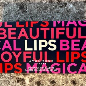 AVON TRUE COLOR LIP PALETTE - 8 Colors - NEW!